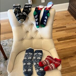 Festive Christmas Holiday Socks Collection